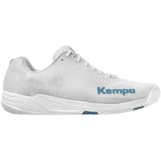 Kempa Wing 2.0 W | Hallenschuh weiß/aqua 7.5