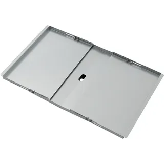 TAINO Fettwanne verstellbar 2 cm Stahl Silber
