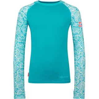 TROLLKIDS Badeshirt Haukland in Hellblau - 92
