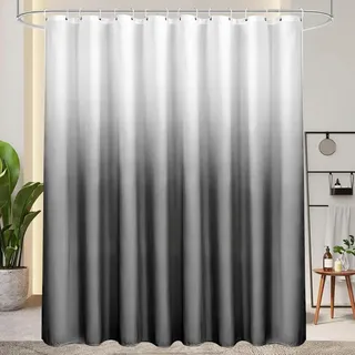 luxuskollektion Duschvorhang 240 x 200 cm grau