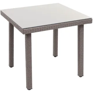 MCW Chieti Gartentisch 80 x 80 x 75 cm Grau