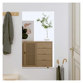 vidaXL Wandspiegel 50 x 80 cm Grau