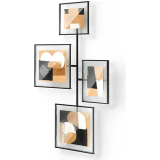 umbra Bilderrahmen-Galerie ''Flute'' in Schwarz - (B)57 x (H)99 x (T)8 cm