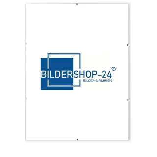 Bildershop-24 5X Rahmenloser Bilderrahmen Bildhalter Cliprahmen 30x45cm Acrylglas