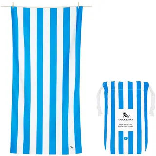 Dock & Bay Cabana Strandtuch 90 x 160 cm blau