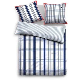 Tom-Tailor »Maritim« Linon Bettwäsche 49757 Fb. 807 155x220 cm / 80x80 cm