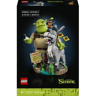 LEGO Duplo Shrek, Esel und Der Gestiefelte Kater 72423