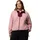 Fleecejacke Eraser Pink/Rich Wine XL