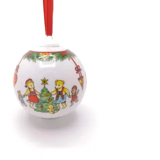 Hutschenreuther Weihnachtskugel 1997 Porzellan