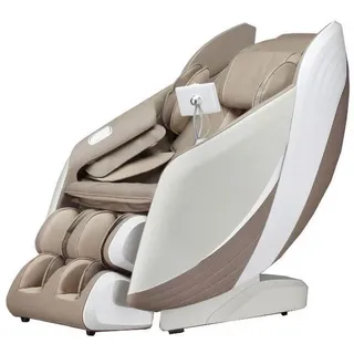 Home Deluxe Massagesessel, Olivgrün, Textil, Kunststoff, 77x123x150 cm, Wohnzimmer, Sessel, Massagesessel