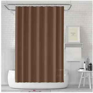 LUKDUNG Duschvorhang 180 x 180 cm wasserdicht waschbar