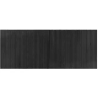 vidaXL Bambusteppich Küchenläufer 80 x 200 cm Grau
