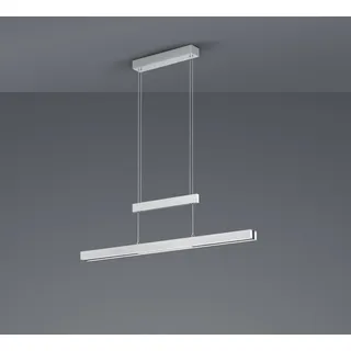 Trio 375310505 LED Hängende Deckenleuchte Trajan 1x45w | 5300lm | 2700-5000K - einstellbare Höhe und Breite, 4Level Touch, Aluminium