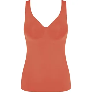 Sloggi, BH, ZERO Feel Bra Shirt - BH-Hemd ohne Bügel, Orange, (XS, Einzelpack)