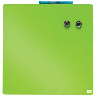 NOBO Quadratisches Magnetisches Mini-Whiteboard 360 x 360 mm Grün