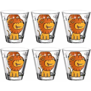 LEONARDO Bambini Kinderbecher Glas 0,215 l 6-tlg.