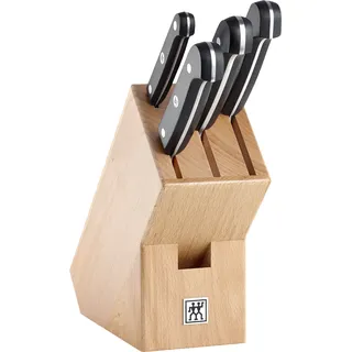 Zwilling Gourmet selbstschärfender Messerblock 4-tlg. Natur
