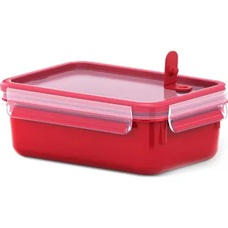 EMSA 517773 Lunch container 1l Thermoplastisches Elastomer (TPE) Rot 1Stück(e) Brotdose (517773)