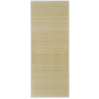 vidaXL Teppich Bambus Natur Rechteckig 150x200 cm