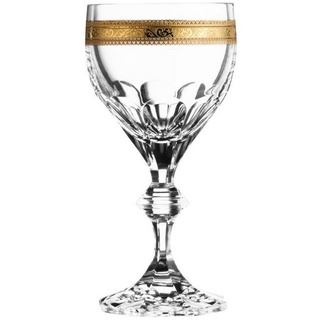 ARNSTADT KRISTALL Rotweinglas Rotweinglas Royal (18 cm) - Handmade · inkl. 24 Karat Goldrand, Kristallglas