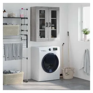 vidaXL Wandschrank Grau Sonoma 69,5x34x90 cm
