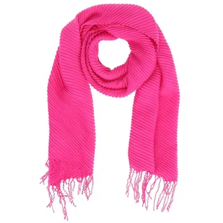 halsüberkopf Accessoires Modeschal Schal Pashmina Plissee, in tollen Farben! rosa