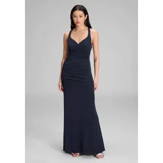 Hey Kyla Abendkleid - Bodycon-Kleid mit Schimmereffekt Figurbetonte Passform blau 42
