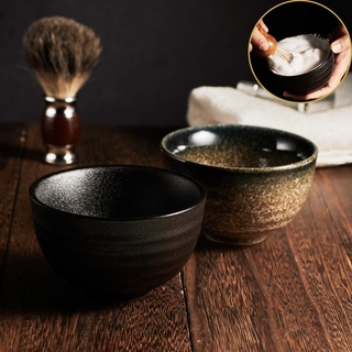 WOLFLAND Handgefertigte Keramik-Seifenschale im Vintage-Design, dicke Keramik-Seifenschale, schwarz, 11,4 cm (schwarz)