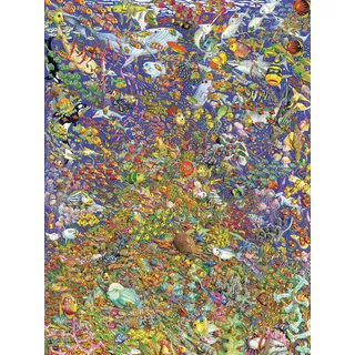 Ravensburger Erwachsenenpuzzle 1500 Teile - Viele bunte Fische