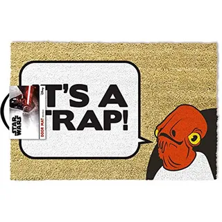 Star Wars Admiral Ackbar Fußmatte It's A Trap, 40 x 60 cm