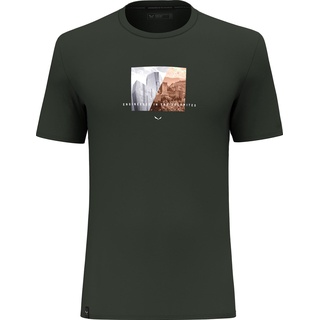 Salewa Pure Design Dry'ton T-shirt M dark olive (5280) 50/L