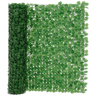 Sichtschutzzug, neu.haus, Blätterzaun »Efeu« 300x150cm Grün Sichtschutzzaun grün 300 cm x 150 cm