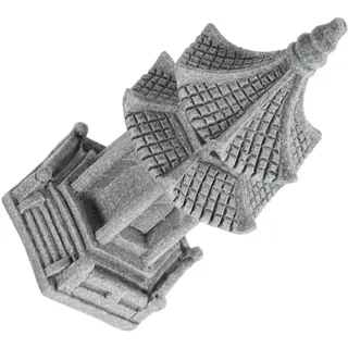 MAGICLULU Realistische Miniatur Pagode aus Stein als Japanischer Garten Deko für Vielseitige Gartendekoration mit Einfacher Installation und Eleganter Gestaltung