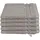 Waschhandschuh 5 x 16 x 22 cm silber