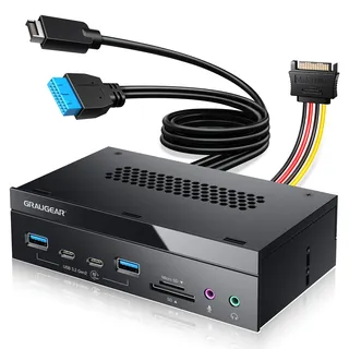GRAUGEAR G-MP03CR-AU Schnittstellen-Hub 10000 Mbit/s
