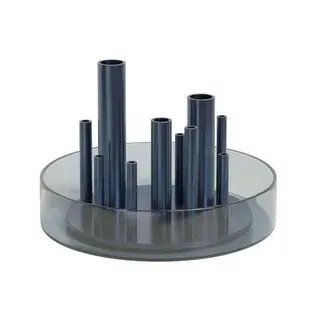 Fritz Hansen - Ikeru Vase Low Dusk Blue