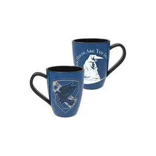 Harry Potter WOW STUFF Hogwarts Tasse mit Farbwechsel – zeigt dein Haus Ravenclaw bei heißem Getränk – Zaubertasse für Fans – offiziell lizenzierte Kaffeetasse & Geschenk