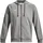 Fleece Kapuzenjacke Herren 025 castlerock light heather/white S