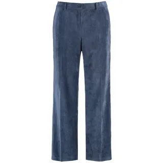 Samoon Schlupfchinohose blau 48