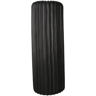 Casablanca by Gilde GILDE Vase Fjord (1 St.), Keramik, schwarz glasiert, 46 cm schwarz