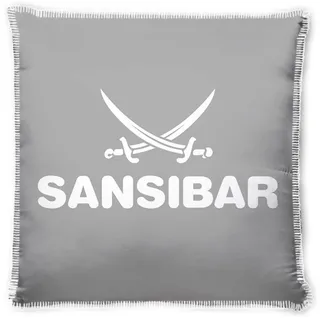 Sansibar DOUBLE 50 x 50 cm Silber