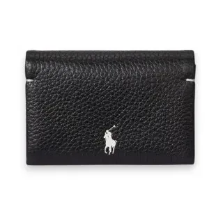 Polo Ralph Lauren für Damen. 427949873014 Polo Play Lederkartenhalter schwarz (OSFA), Lässig