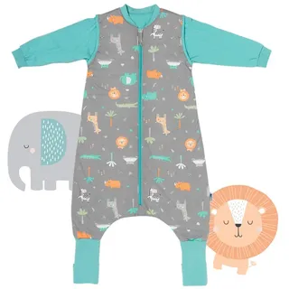 Schlummersack Baby Schlafsack Schlummersack Grau 2.5 TOG 130