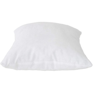 Nurtextil24 Füllkissen Inlett 100% Baumwolle viele Größen in Weiß mit Polyester Faserbällchen 30 x 30 cm