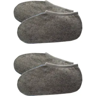 normani Thermosocken 2 Paar Rosshaarsocken (Set, 2 Paar) warme Füße in Gummistiefeln grau 47-48