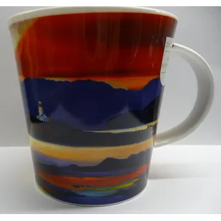 Dunoon Cairngorm Rot Skies Leuchtturms Becher