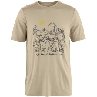 Fjällräven Hoja Lugnt Wool T-Shirt beige S