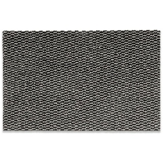 Fußmatte Schmutzfangmatte Duo, Leicht und rutschhemmend, Kubus, In verschiedenen Farben & Größen schwarz|weiß 200 cm x 150 cm
