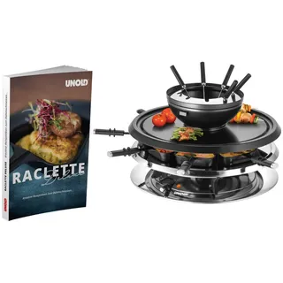 Unold Raclette Multi 4 in 1 grau