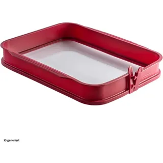 Coox Auflaufform groß mit Glas-Servierplatte 1-St